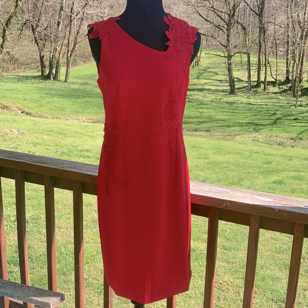Spense red dress size 8